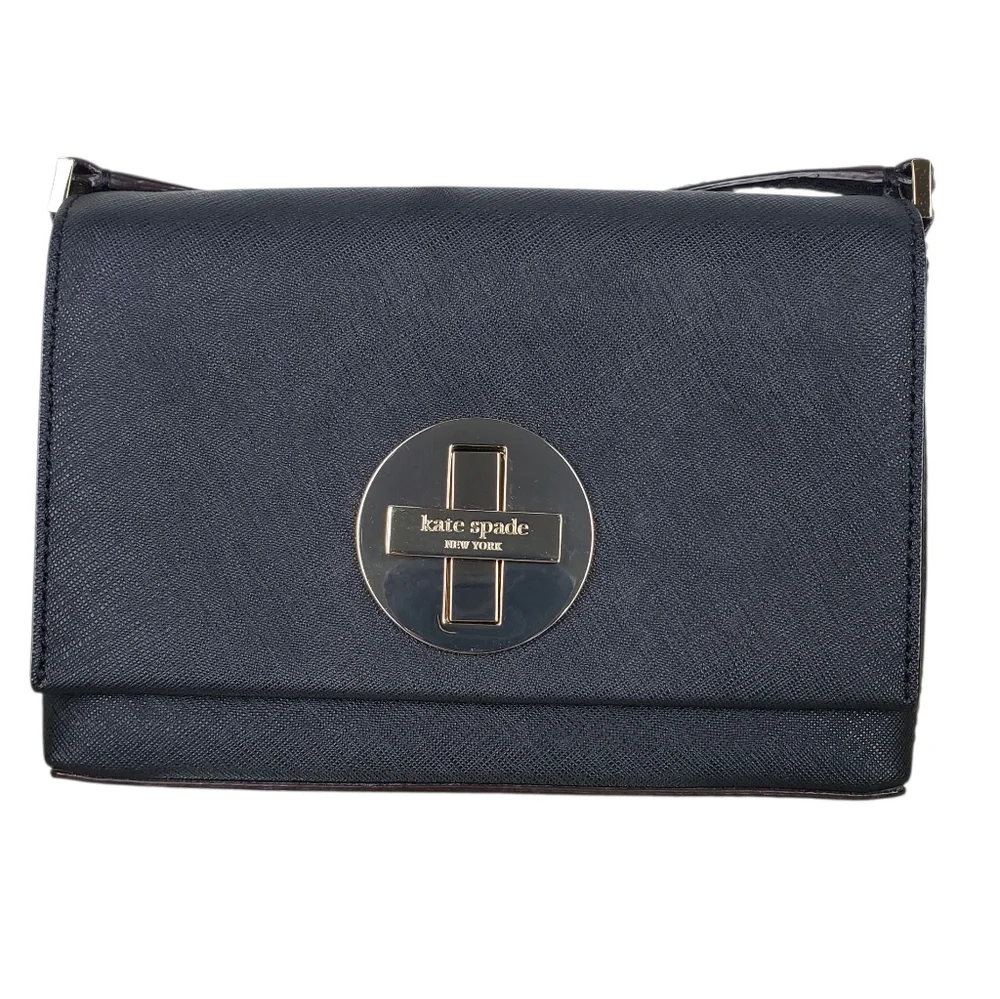 KATE SPADE Newbury Lane Sally Turn-Lock Flap Closure Crossbody Shoulder Bag